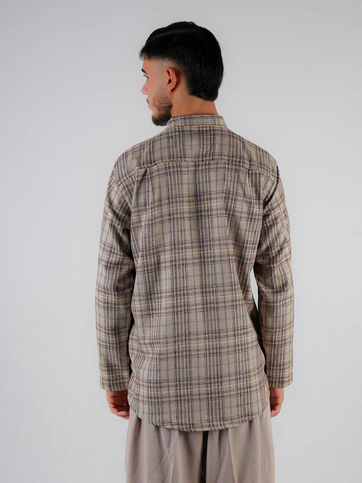 Herrenhemd Köy rustikales Karo