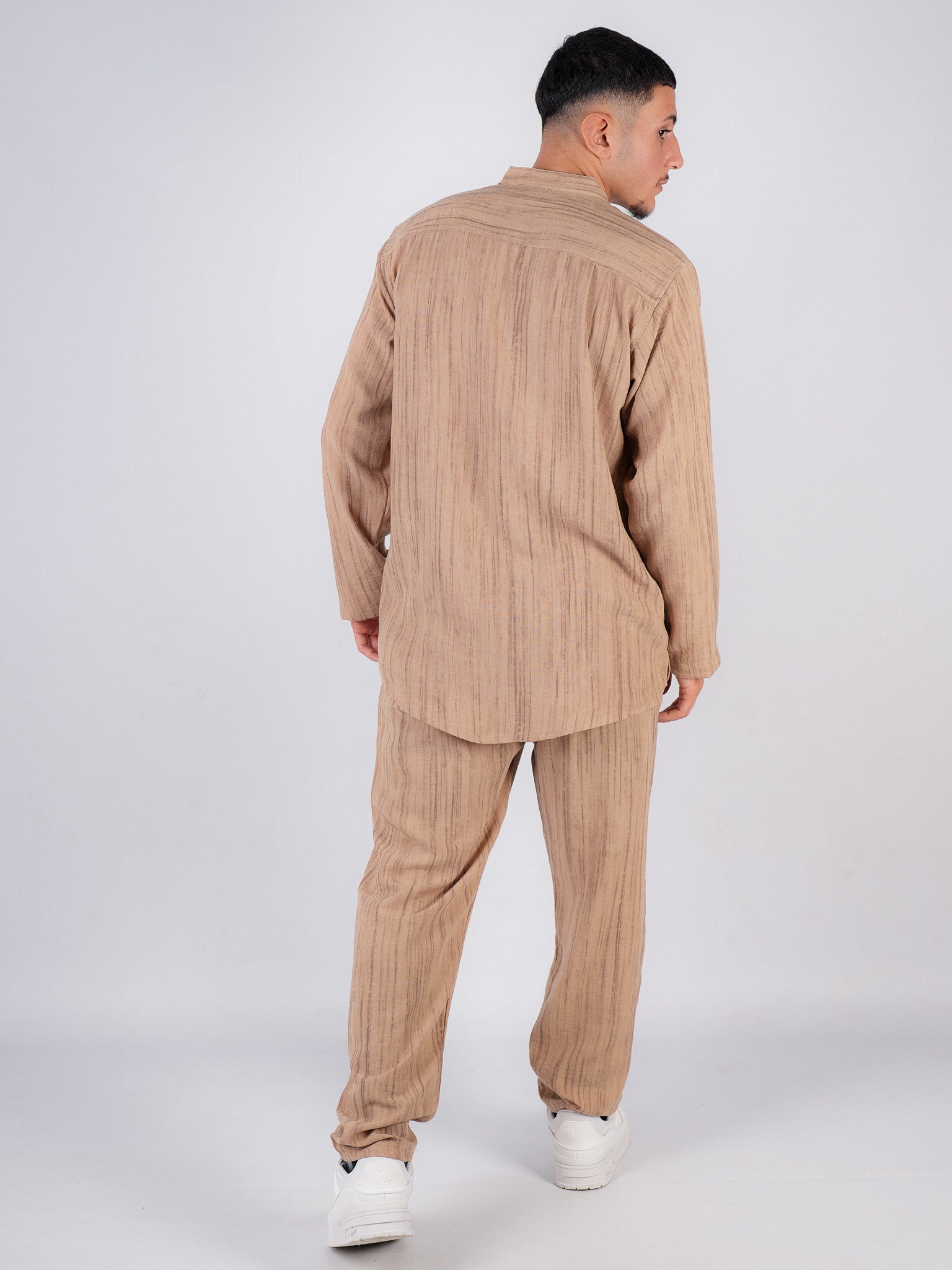 Set Sahara – Gestreift Beige