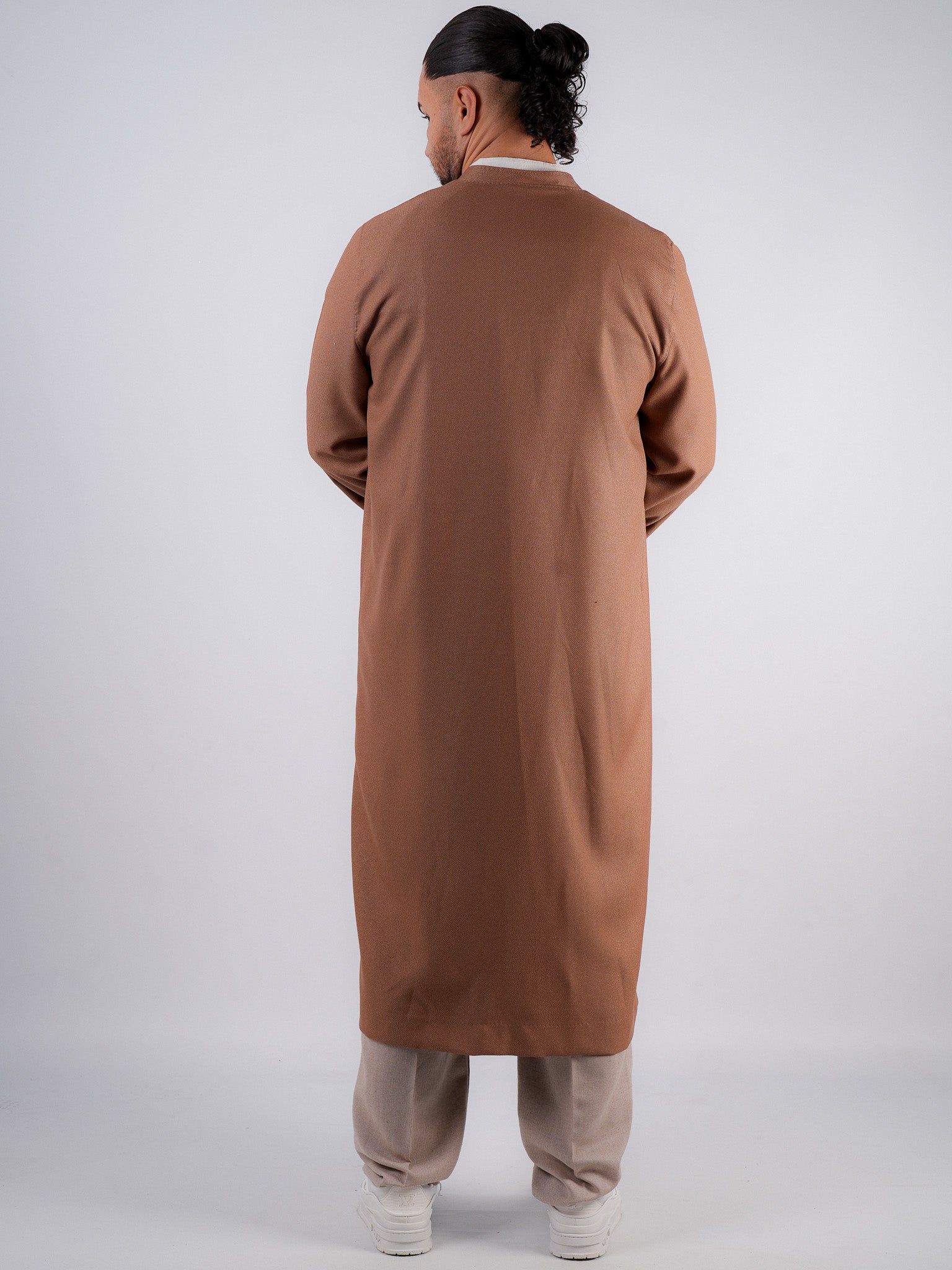 Mantel Luqman – Karamellbraun