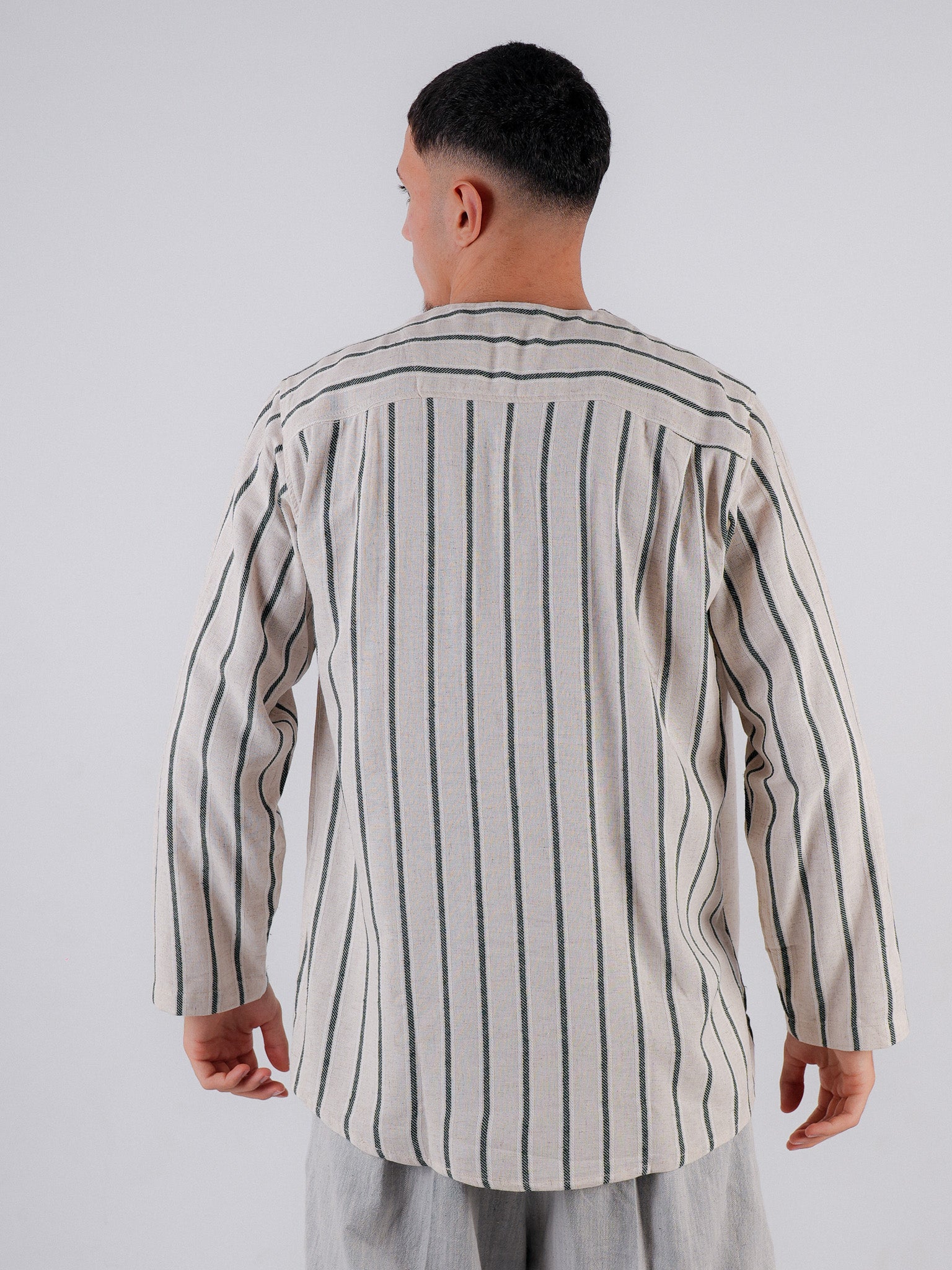 Hemd Rashid – Klassische Streifen