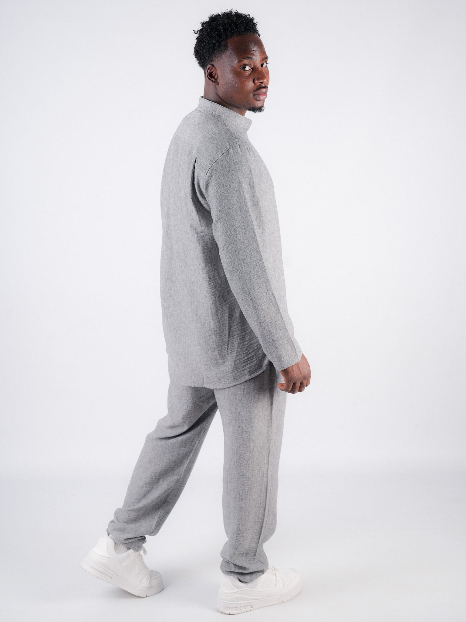 Set Cordoba – Grau Strukturstoff