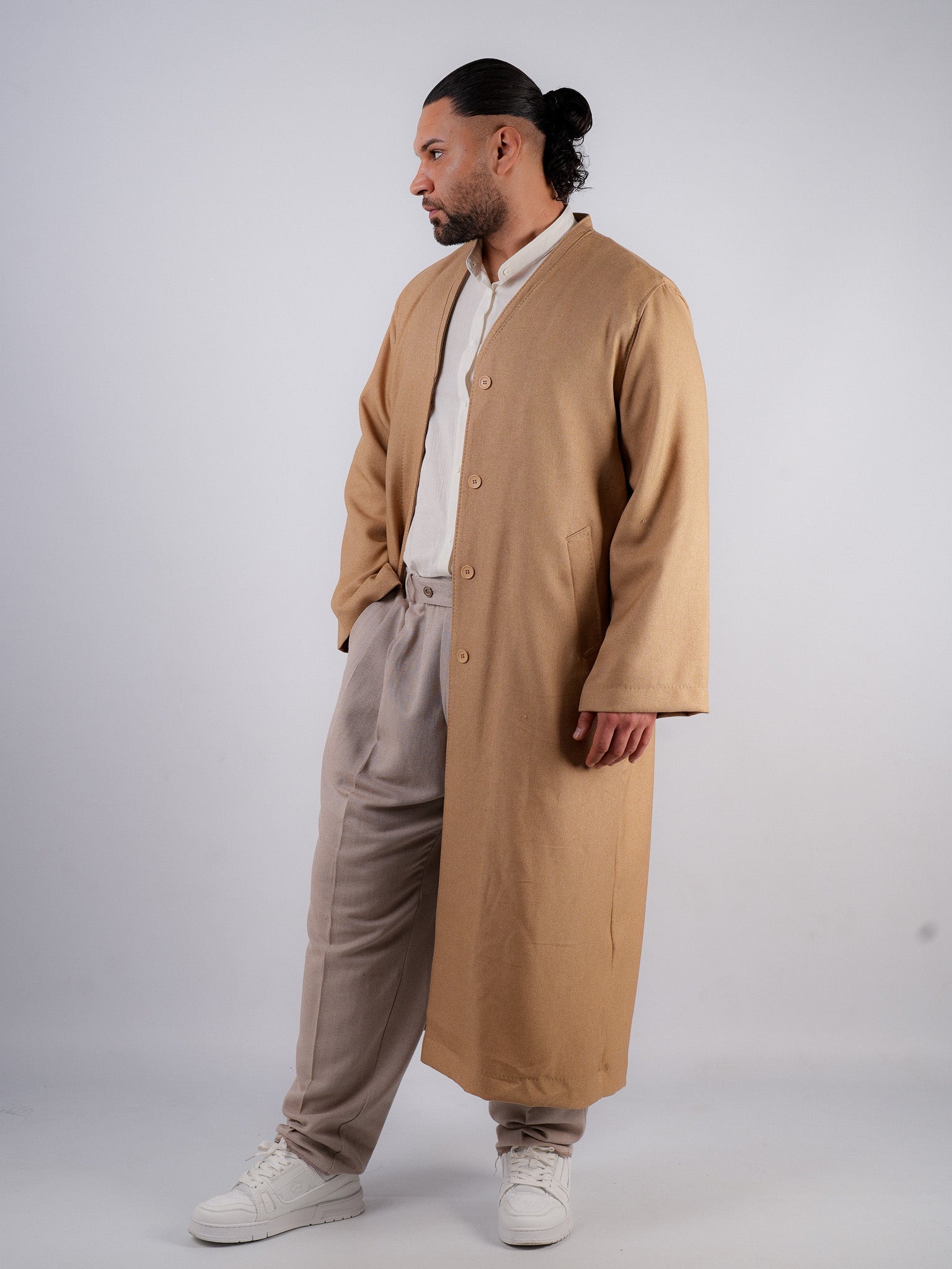 Mantel Yunus – Sandbeige