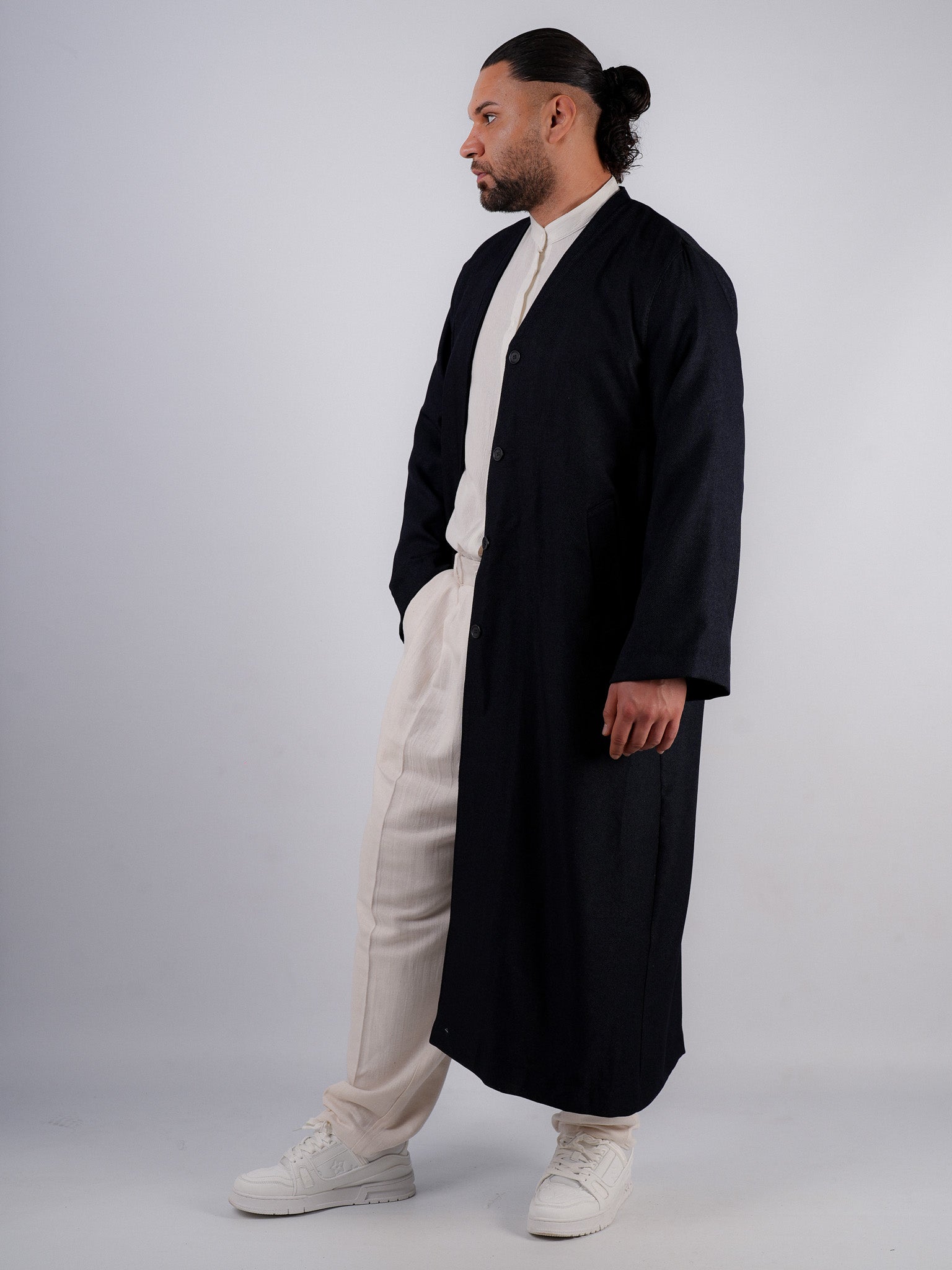 Mantel Layth – Marineblau