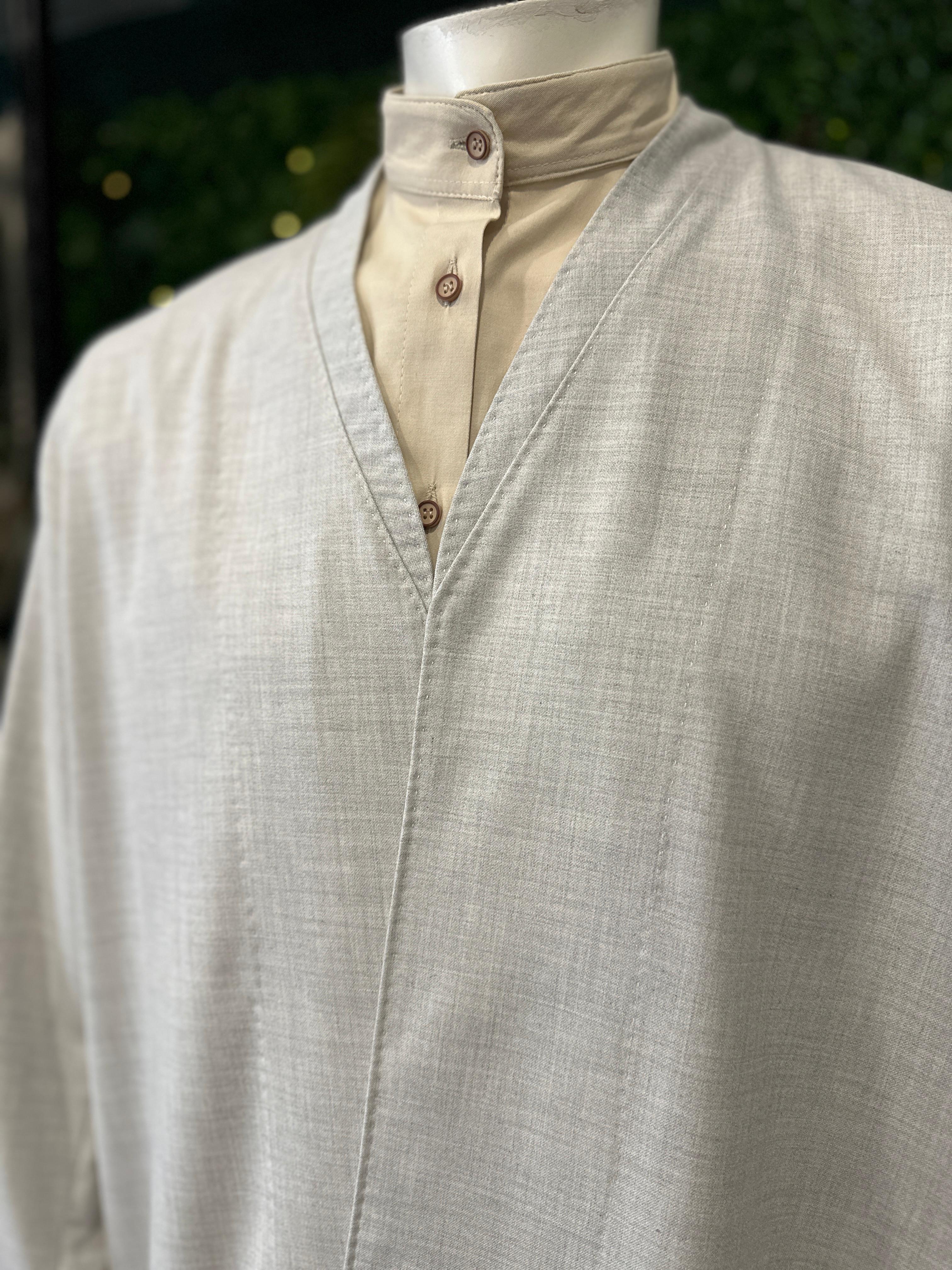 Jubba , weiß/struktur