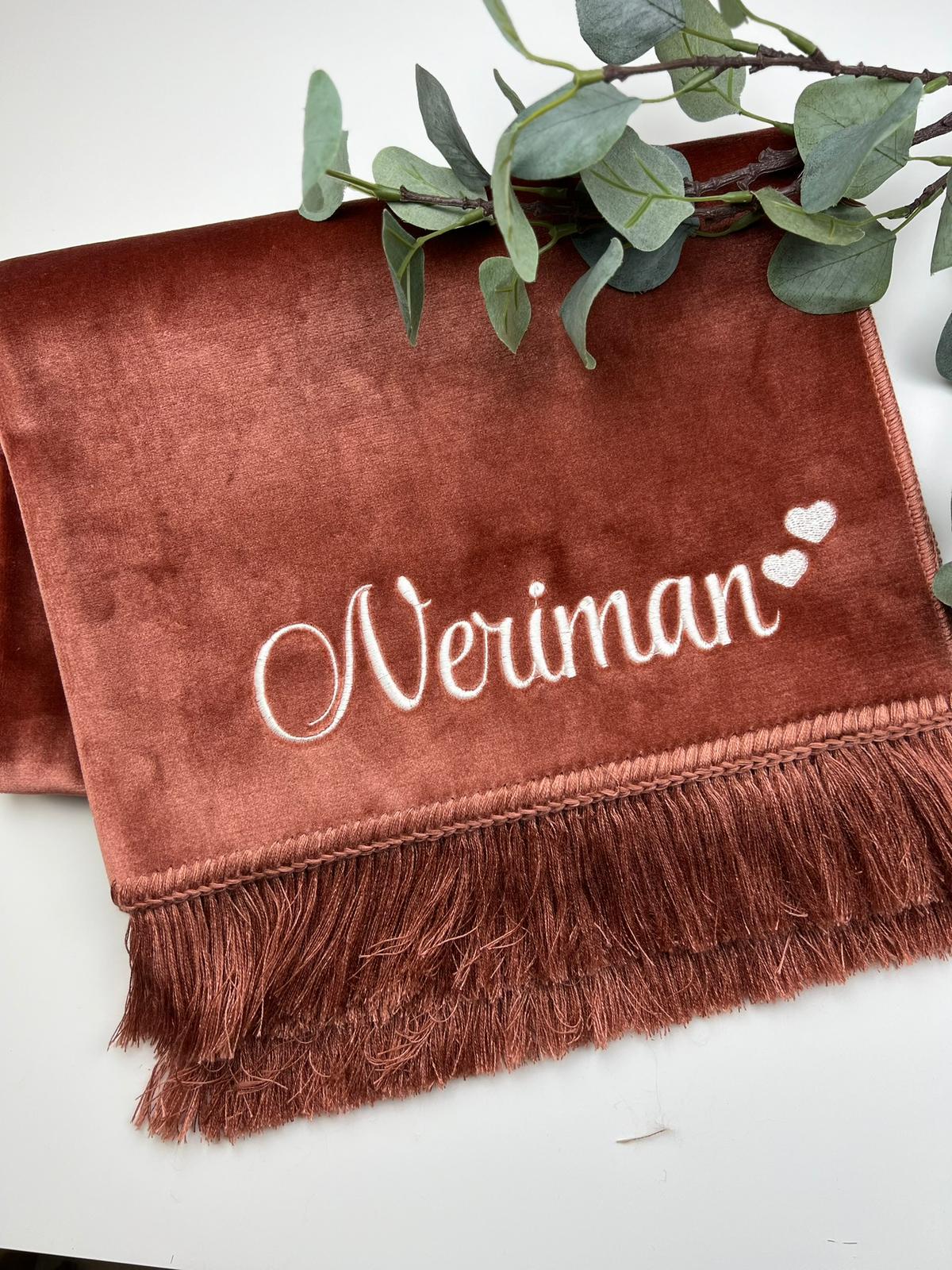 Personalisierter Gebetsteppich