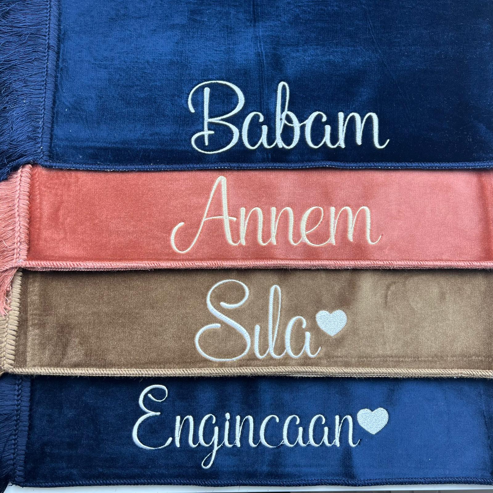 Personalisierter Gebetsteppich