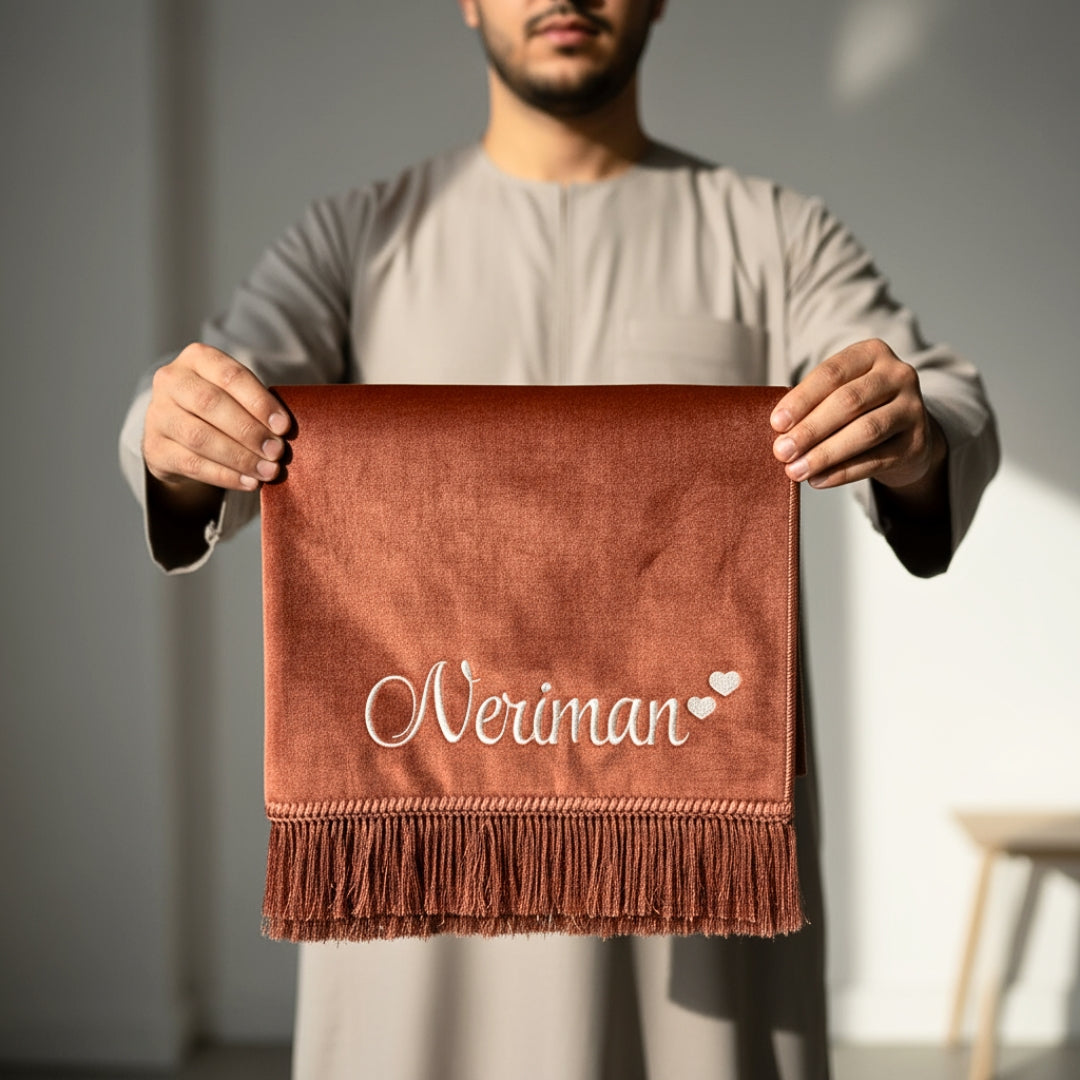 Personalisierter Gebetsteppich